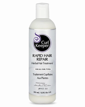 Curl Keeper Hair Treatment for Dry & Damaged Hair, 12 Fl Oz - Deep Conditioner Curly Hair Repair Treatment for Color-Treated Curls - Leave-In Hair Care & Conditioning Product For All Curl Types