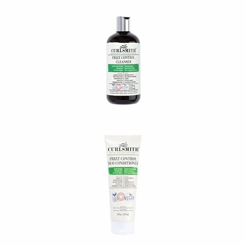CURLSMITH - Frizz Control Cleanser & Conditioner Bundle