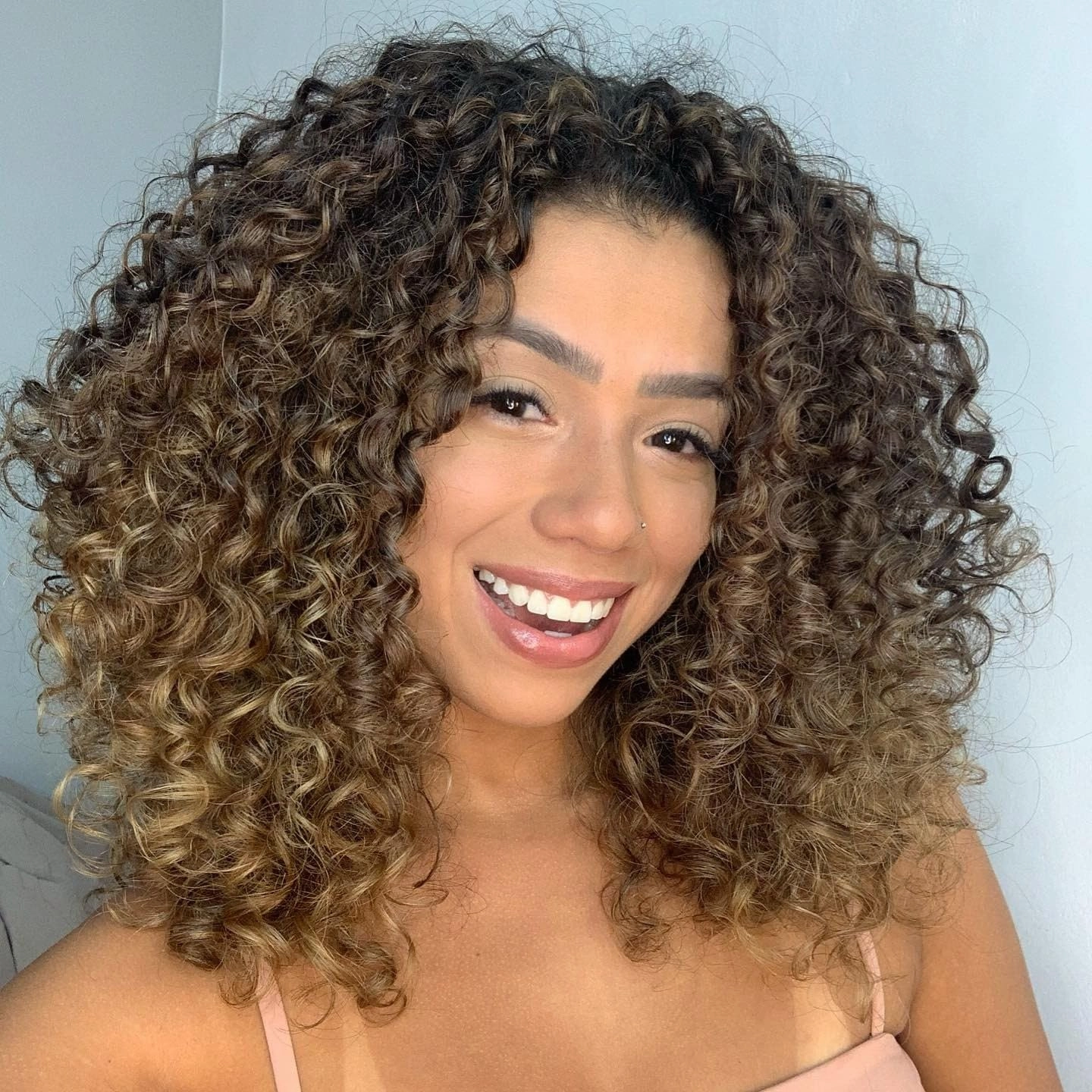 Curly Crochet Hair 14 Inch GoGo Curl Crochet Hair for Women Short Beach Curl Water Wave Crochet Braids for Women 7 Packs Curly Braiding Hair for Boho Braids (14 Inch, 1B/27)