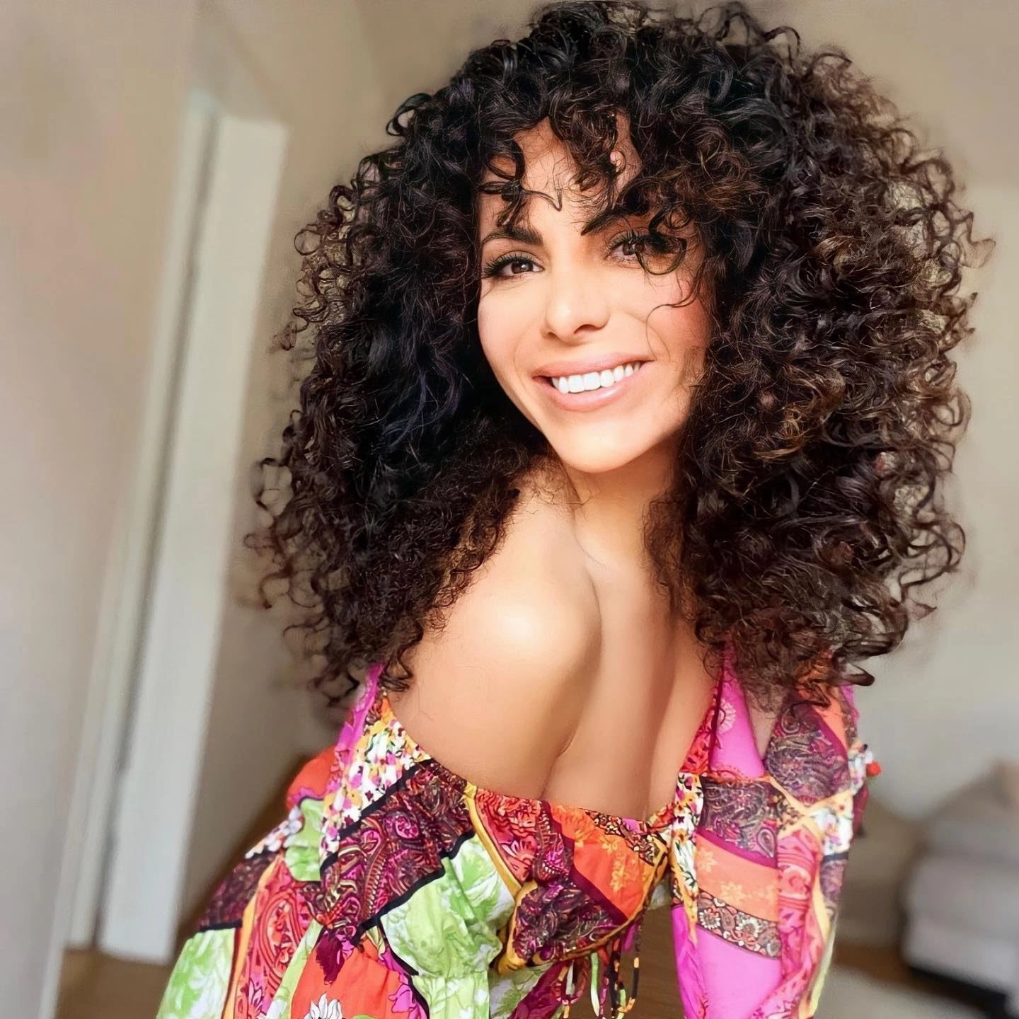 Curly Crochet Hair 14 Inch GoGo Curl Crochet Hair for Women Short Beach Curl Water Wave Crochet Braids for Women 7 Packs Curly Braiding Hair for Boho Braids (14 Inch, 1B/4/30)