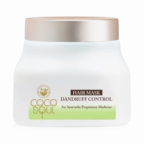 Dandruff Control Hair Mask with 100% Cold Pressed Virgin Coconut Oil | Neem & Methi | Sulphate & Paraben Free - 160ml