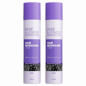 Dark and Lovely for Protective Style Cleansing Water and Cream Detangler Kit Shampoo with Aloe and Conditioner with Avocado and Peppermint, 2 Count