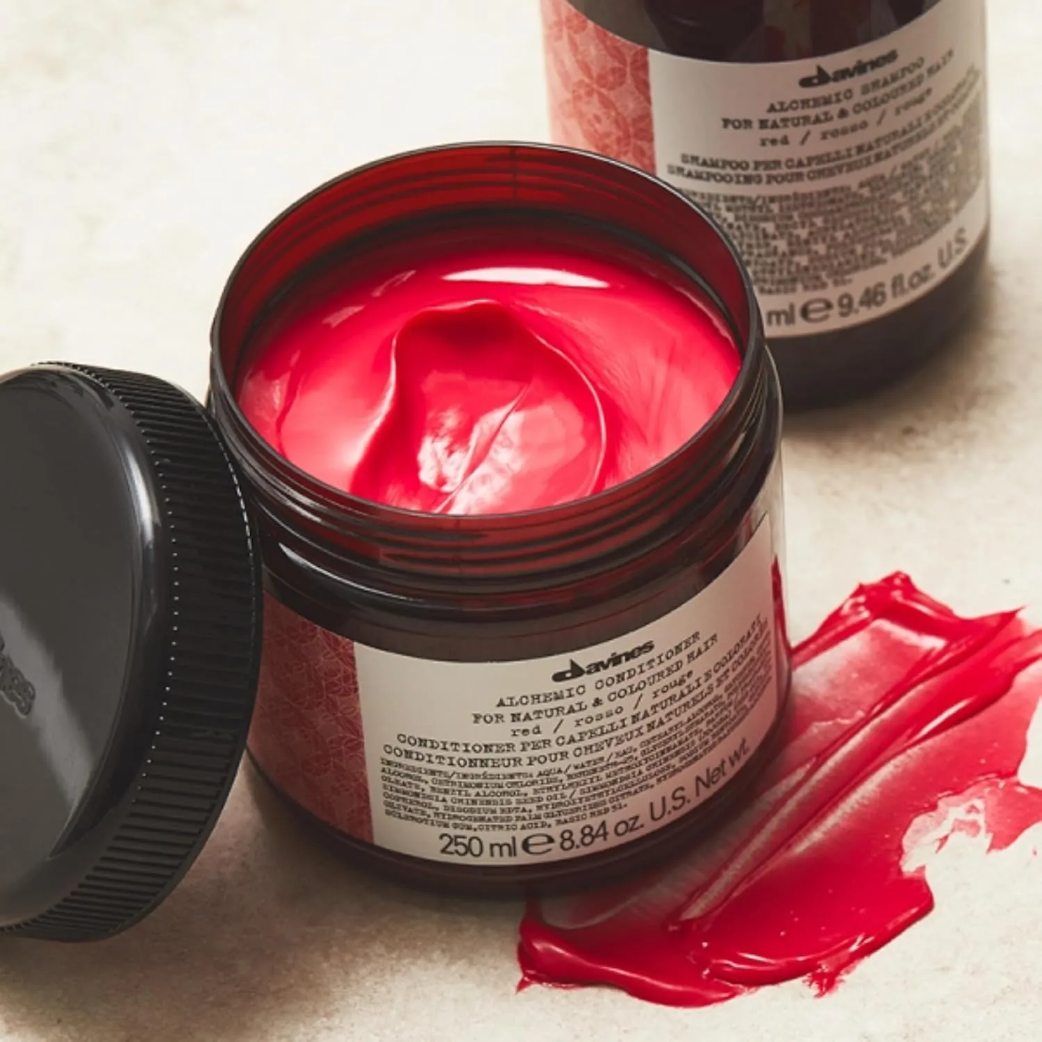 Davines Alchemic Conditioner, Color-Safe Nourishment To Illuminate And Enhance Color Treated Hair, Various Shades, 8.8 oz.