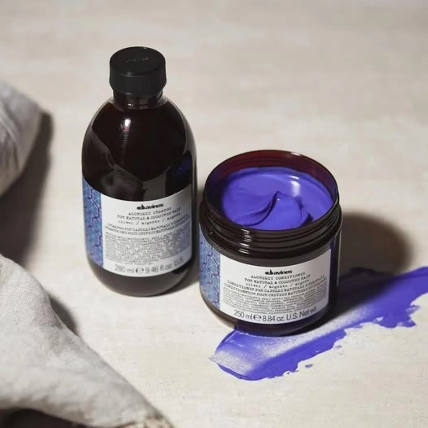 Davines Alchemic Conditioner, Color-Safe Nourishment To Illuminate And Enhance Color Treated Hair, Various Shades, 8.8 oz.