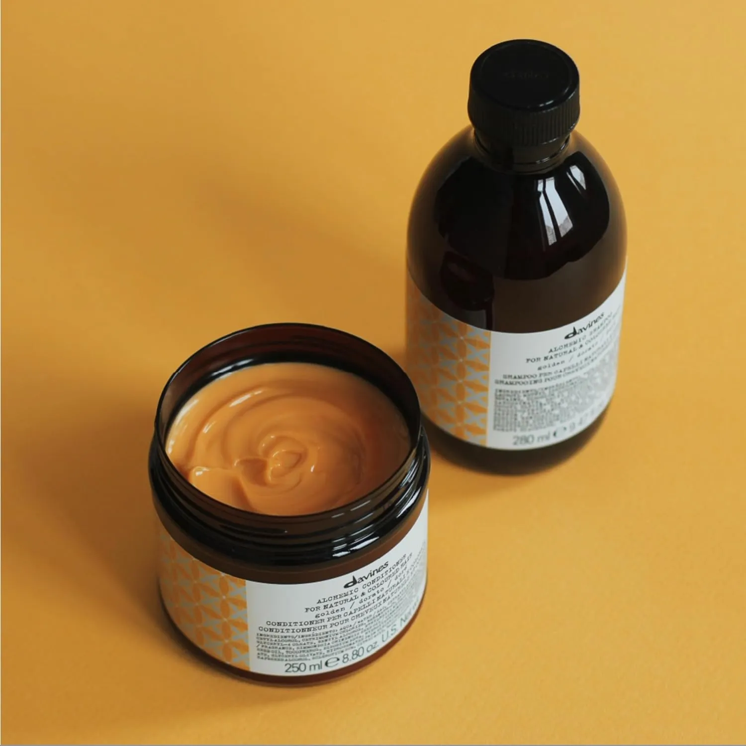 Davines Alchemic Conditioner, Color-Safe Nourishment To Illuminate And Enhance Color Treated Hair, Various Shades, 8.8 oz.