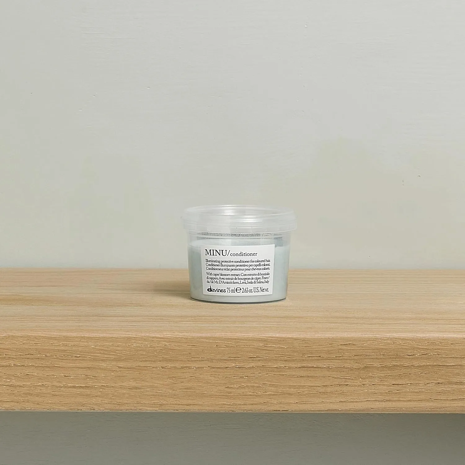 Davines MINU Conditioner, Protect And Condition Color Treated Hair, Add Shine And Detangle