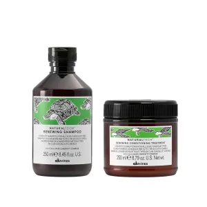 Davines Naturaltech Gentle Cleansing RENEWING Shampoo & Conditioner, Promotes Well Being Of Hair & Scalp, 8.45 & 8.79 fl. oz