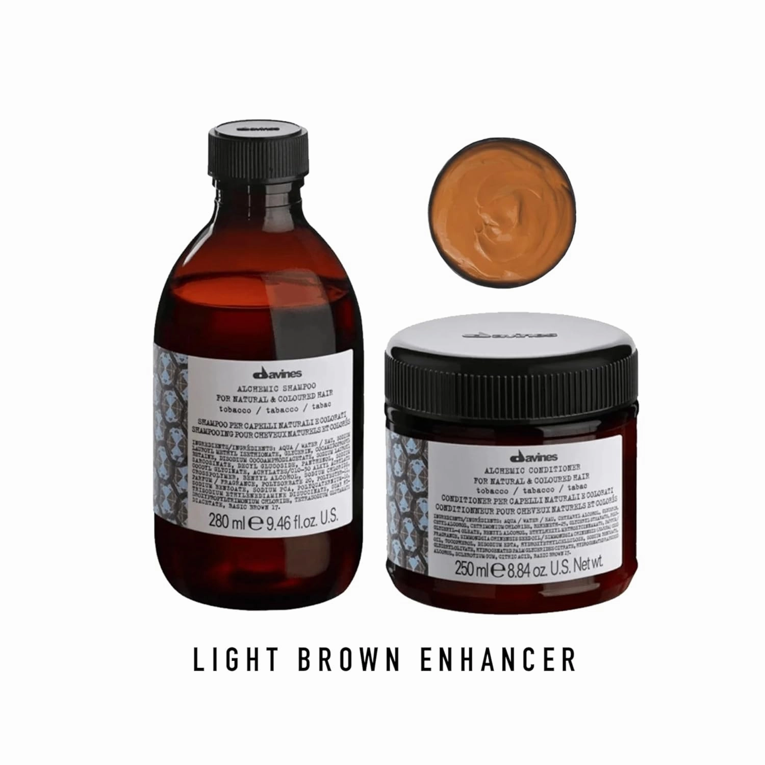 Davines Alchemic Conditioner, Color-Safe Nourishment To Illuminate And Enhance Color Treated Hair, Various Shades, 8.8 oz.