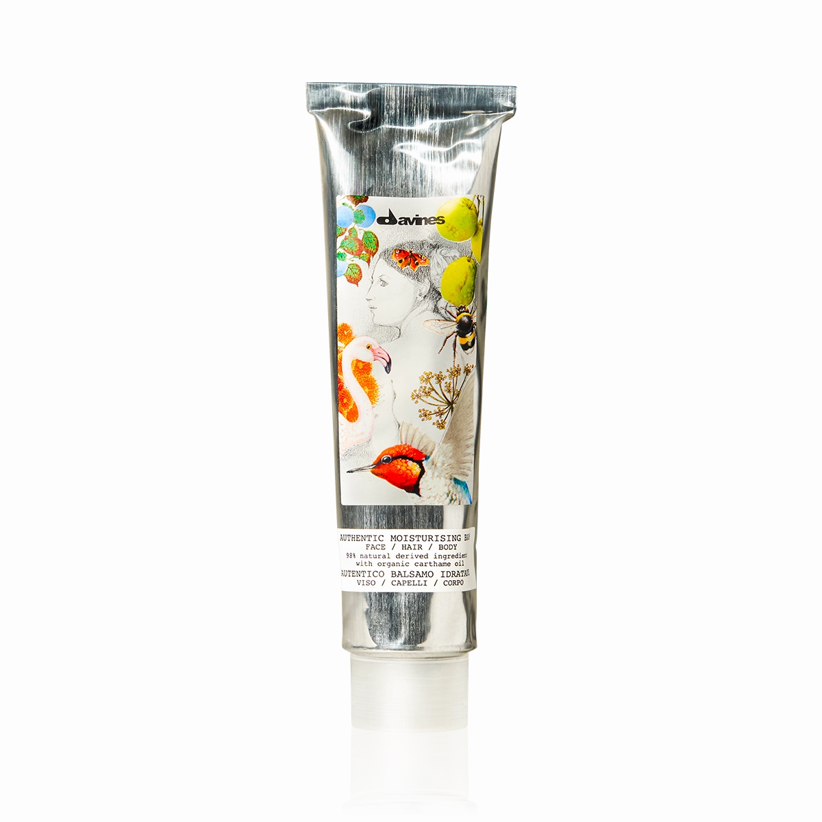 Davines Authentic Moisturising Balm For Soft Skin & Hair - 150m