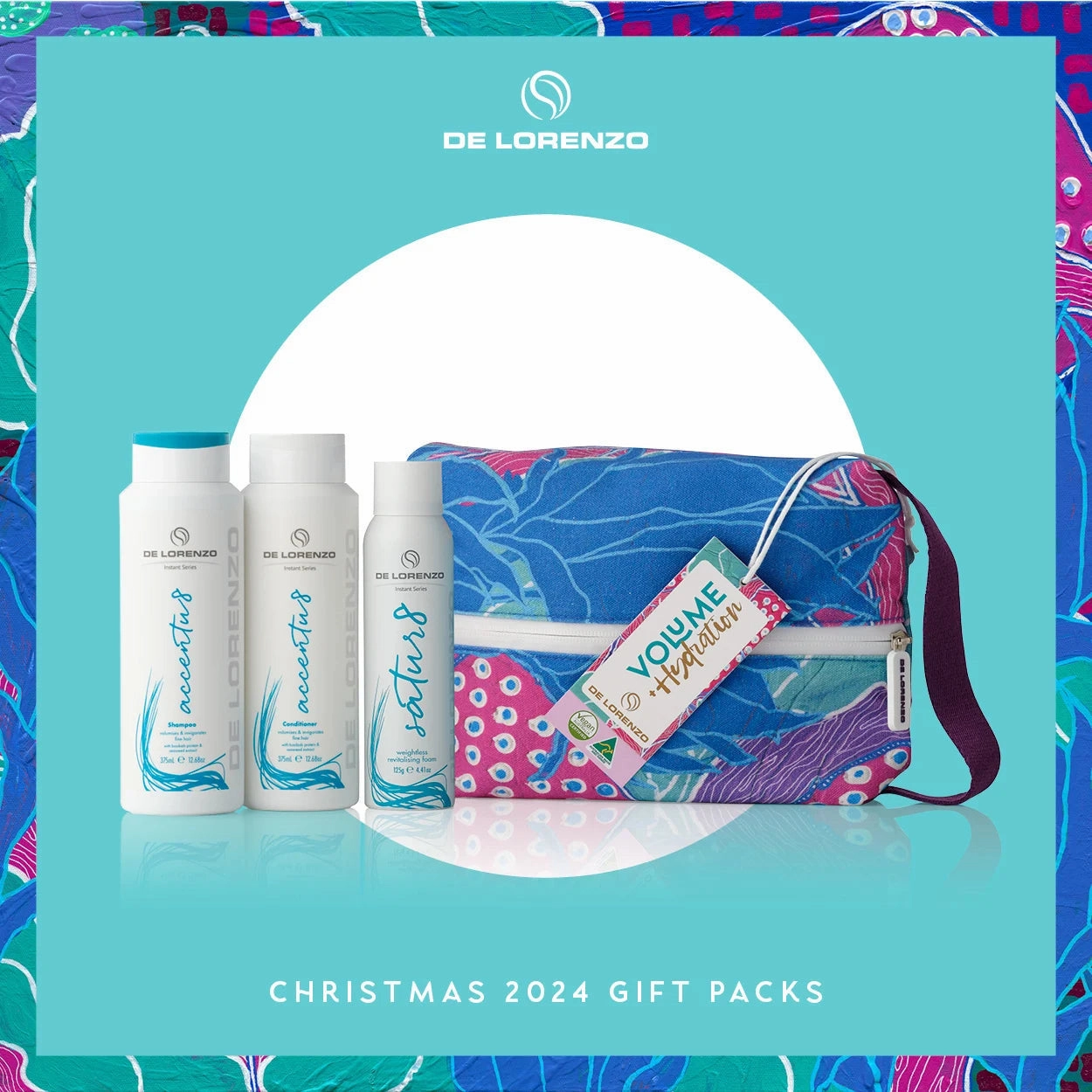 De Lorenzo Instant Accentu8 Volume   Hydration Christmas Pack 2024