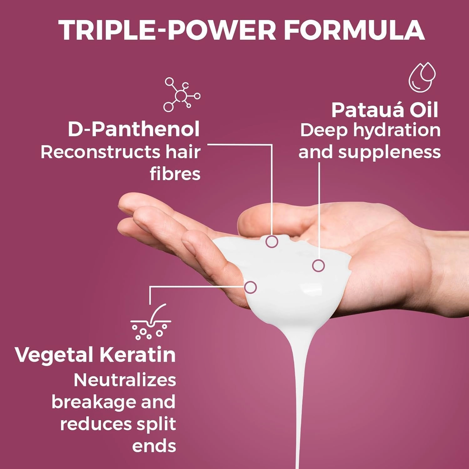 Deep Conditioning Hair Mask Treatment for Keratin, Color Treated & Bleached Blonde Hair-Neutralize Toxic Chemical & Balance PH Level-PH Stabilizing Equalize Hair Mask for Damaged Hair-Prohall Cosmetic