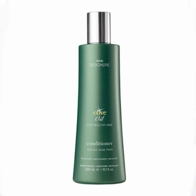 DESIGNLINE Olive Oil Conditioner - Regis Fortified with Olive Oil and Rich in Vitamins E and K to Help Protect Hair from Environmental Damage (10.1 oz)