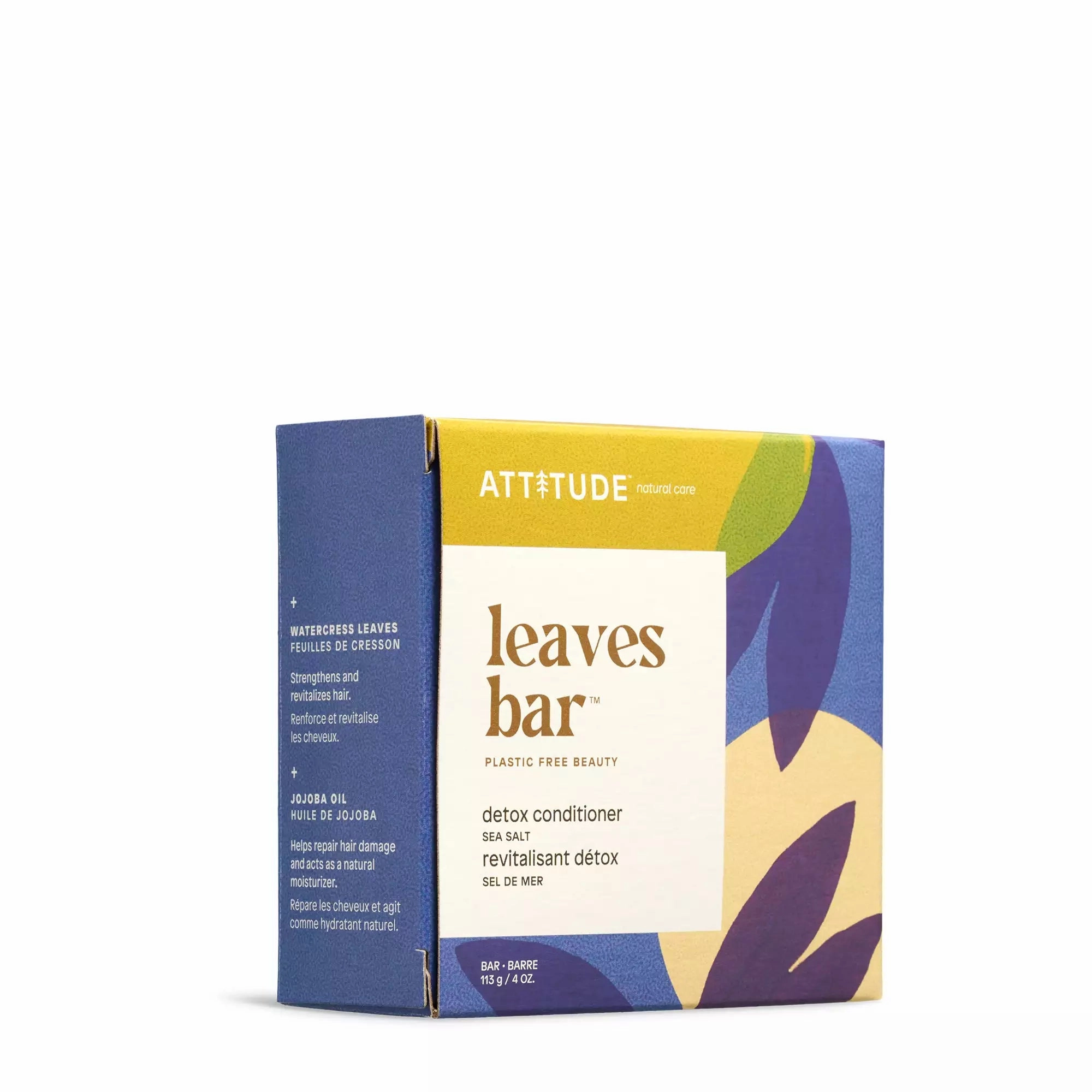 Detox Conditioner Bar : leaves bar™ : Sea salt