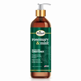 Difeel Elevated Rosemary and Mint Conditioner 33.8 oz. - Made with Natural Rosemary Oil for Hair Growth, Paraben Free, Phthalate Free, Color Safe Formula