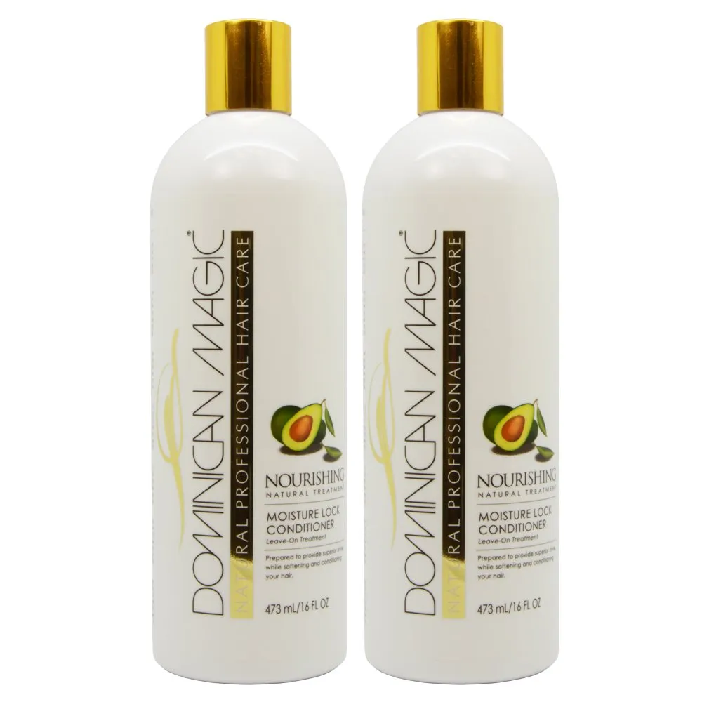 DOMINICAN MAGIC Nourishing Moisture Lock Leave on Conditioner 16oz Pack of 2