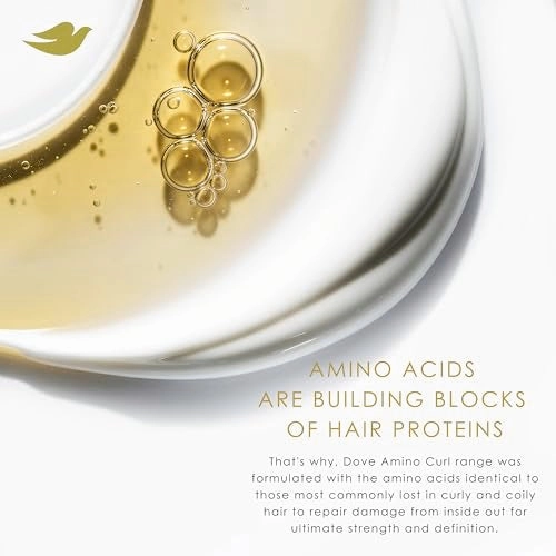 Dove Shampoo, Conditioner, & Mask Amino Curl Regimen Pack 4 Pk for Curly, Coily Hair with Bio-Protein Care Technology   Amino & Jojoba Oil