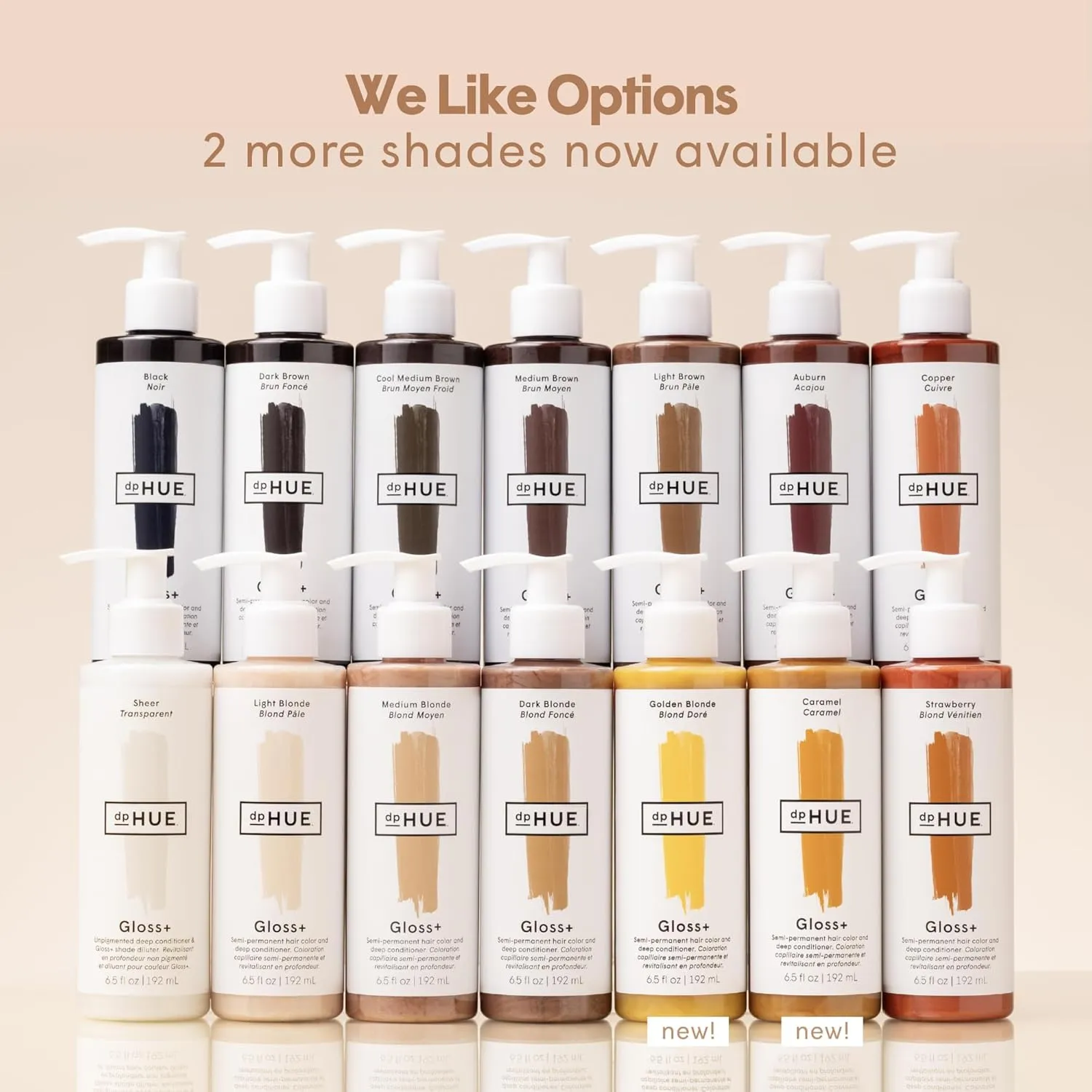 dpHUE Gloss , Cool Medium Brown - 6.5 oz (8-12 Applications) - Semi-Permanent Hair Color & Conditioner - Lasts Up to Eight Washes - Paraben, SLS & SLES Sulfate Free - Vegan, Leaping Bunny Certified