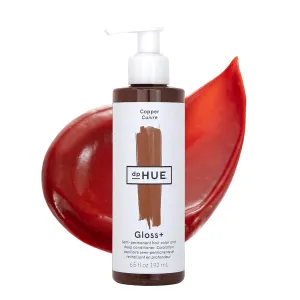 dpHUE Gloss , Copper - 6.5 oz (8-12 Applications) - Semi-Permanent Hair Color & Conditioner - Lasts Up to Eight Washes - Paraben, SLS & SLES Sulfate Free - Vegan, Leaping Bunny Certified