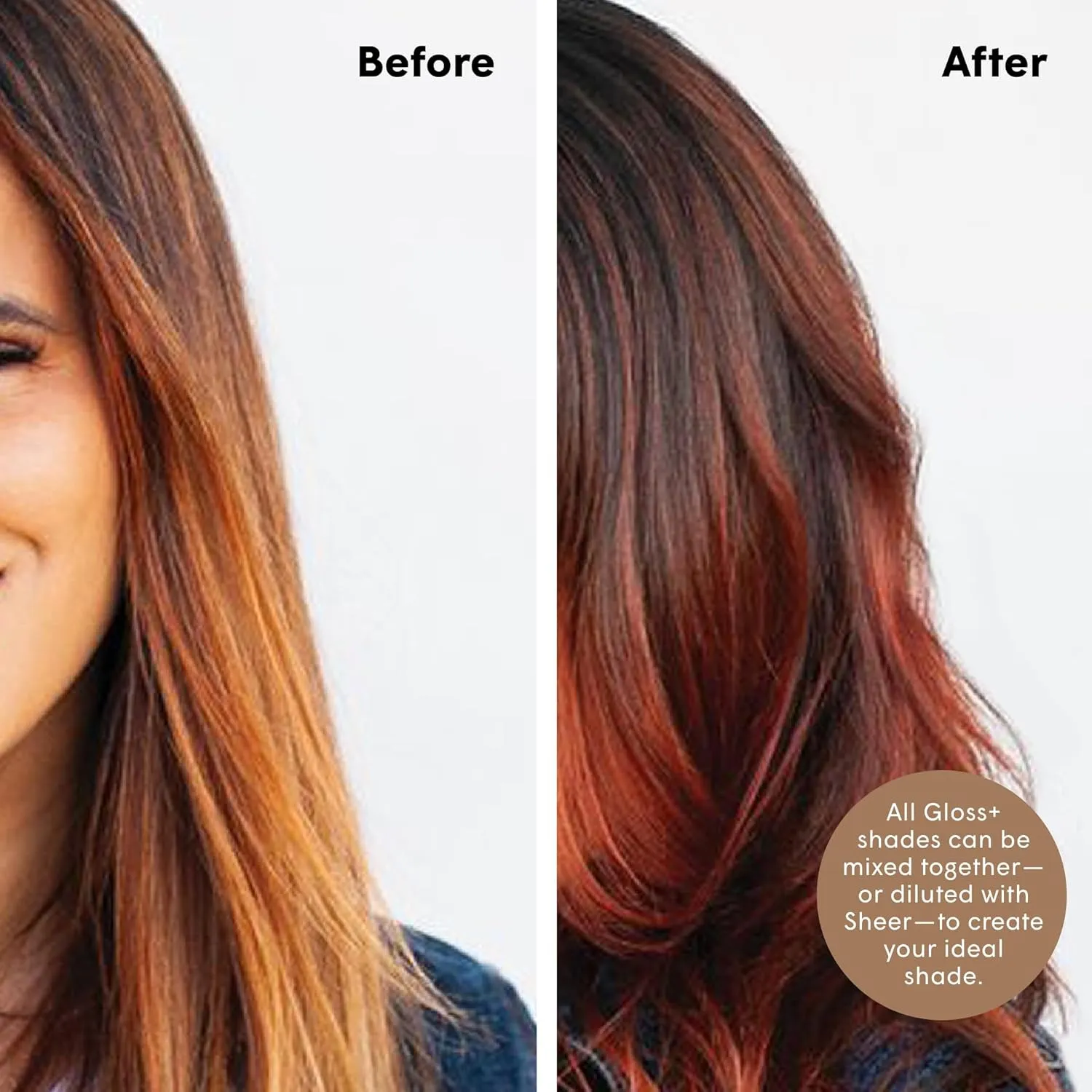 dpHUE Gloss , Copper - 6.5 oz (8-12 Applications) - Semi-Permanent Hair Color & Conditioner - Lasts Up to Eight Washes - Paraben, SLS & SLES Sulfate Free - Vegan, Leaping Bunny Certified