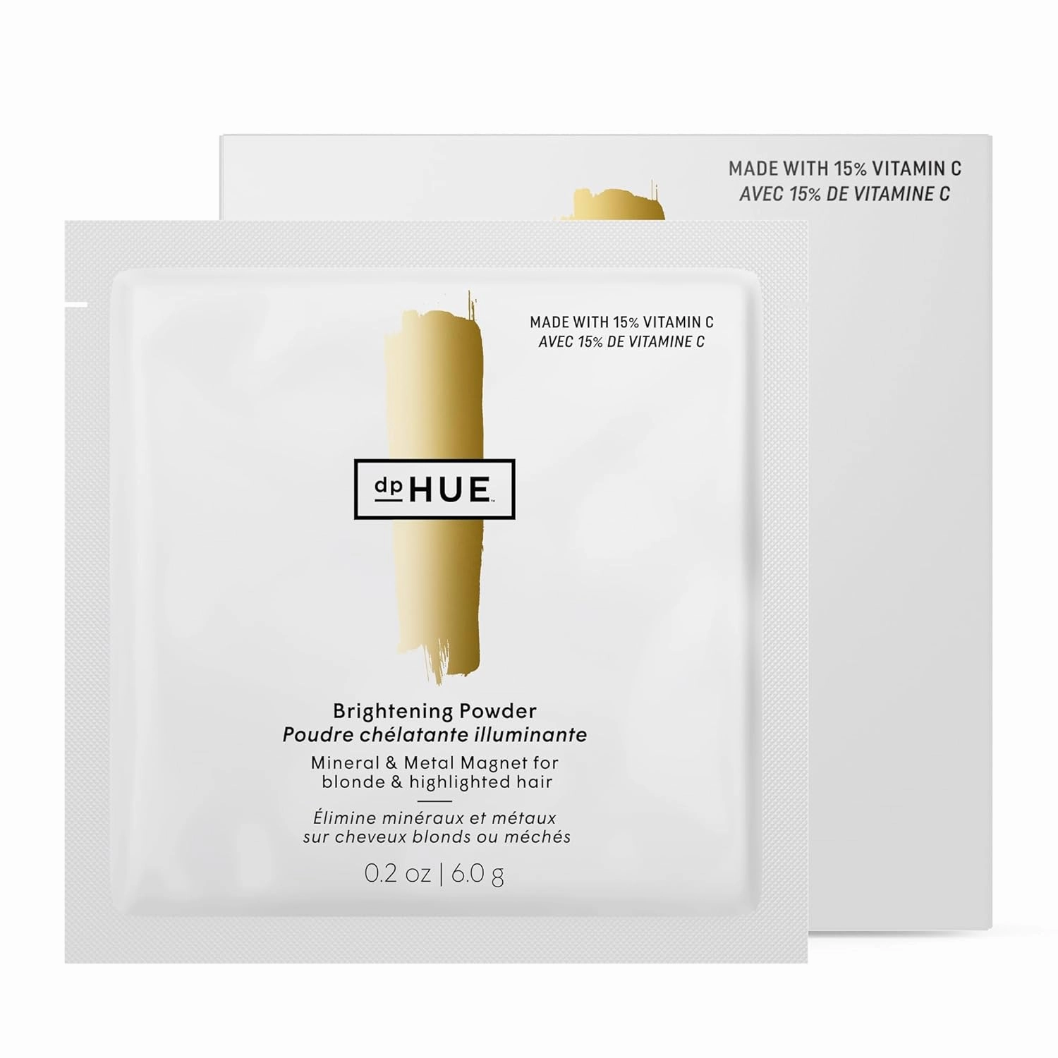 dpHUE Brightening Powder - 6 Uses - Boosts Brightness & Shine of Blonde or Highlighted Hair - Removes Minerals, Metals, Chlorine & Impurities - Color-Safe Formula - Cruelty Free