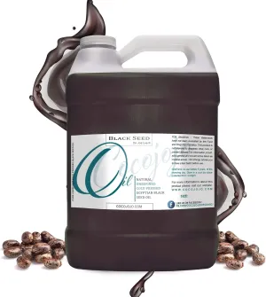 Dr Joe Lab Egyptian Black Seed Oil - Pure Natural Black Cumin Seed Oil Unrefined Cold Pressed Extra Virgin - for Hair Skin Body Nails Face - Moisturizing & Nourishing - 128 Oz (1 Gallon)