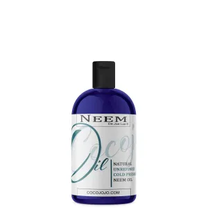 Dr Joe Lab Neem Oil 4 oz Pure Natural Cold Pressed Unrefined Extra Virgin - for Hair Skin Body Nail and Beard - Moisturizes, Soothes, Hydrates, & Nourishes