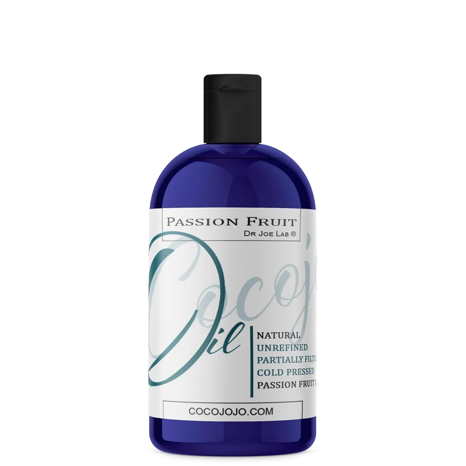 Dr Joe Lab Passion Fruit Oil 16 oz Pure Natural Cold Pressed Unrefined Extra Virgin Partially Filtered Maracuja Oil- for Hair Skin Body Nail and Beard - Moisturizes, Soothes, Hydrates, & Nourishes
