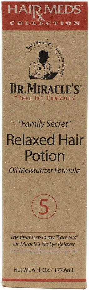 Dr Miracles Relaxed Hair Potion Oil Moisturizer Formula