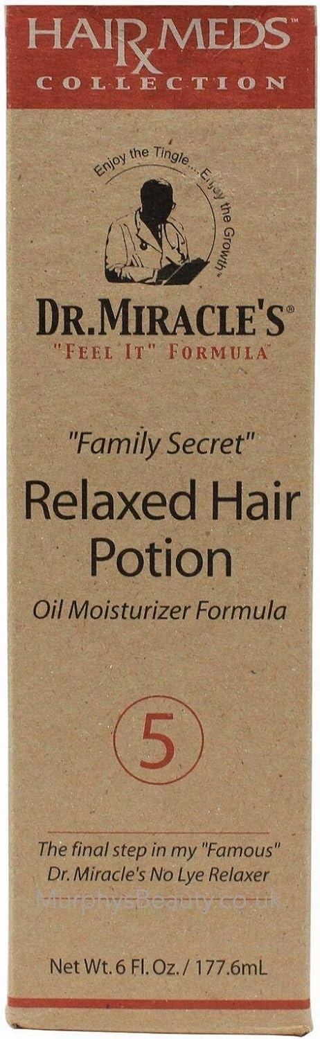 Dr Miracles Relaxed Hair Potion Oil Moisturizer Formula