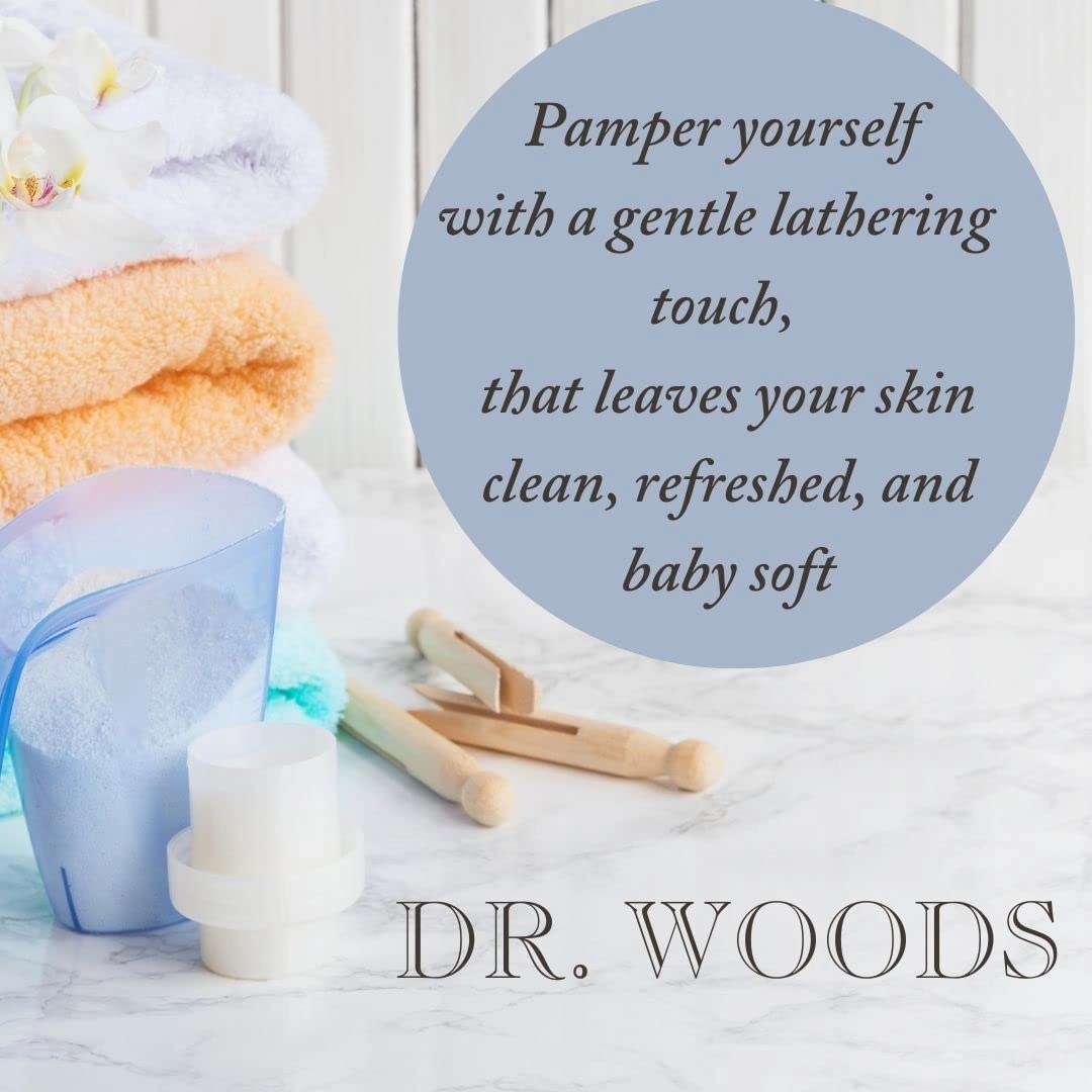 Dr. Woods Unscented Baby Mild Castile Soap, 32 Ounce