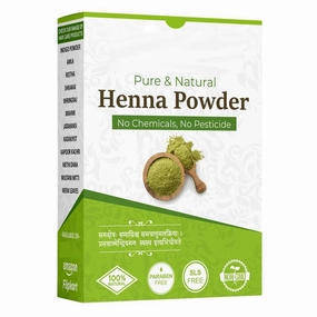 DT Natural Henna powder for hair Colour and Growth (200 gm)