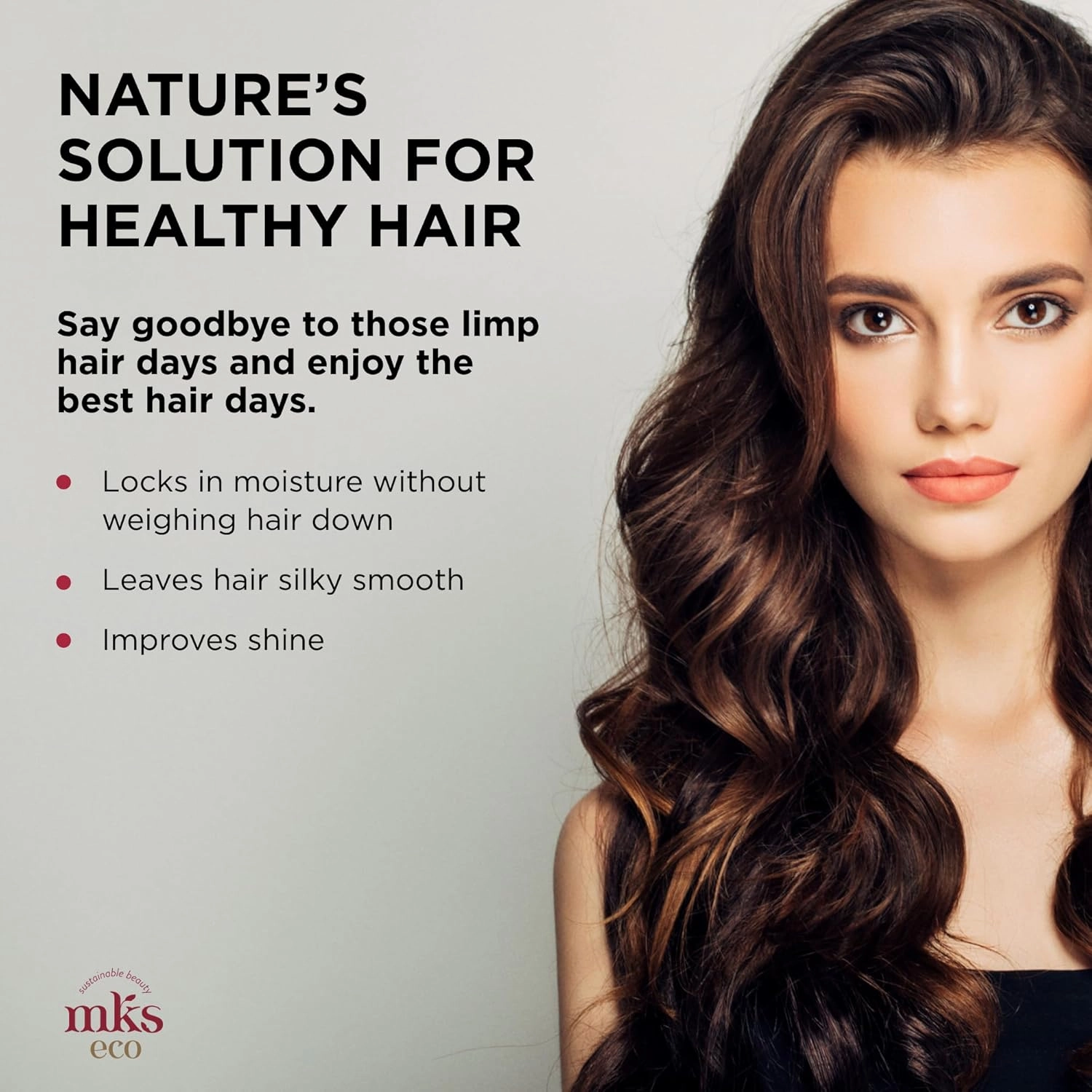 Earthly Body MKS eco Hydrate Conditioner - Nourish & Moisturize Hair, Protect Against Breakage - Moroccan Argan Oil, Hemp Seed Oil - Vegan, Cruelty Free