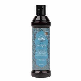 Earthly Body MKS eco Hydrate Conditioner - Nourish & Moisturize Hair, Protect Against Breakage - Moroccan Argan Oil, Hemp Seed Oil - Vegan, Cruelty Free