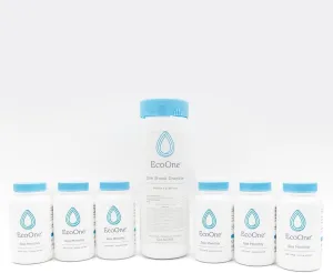 EcoOne | Hot Tub Chemical Maintenance & Supply Kit | Spa Shock & Conditioner Kit | Contains Oneshock Chlorine Granular & SPA Monthly Conditioner | 6 Month Supply