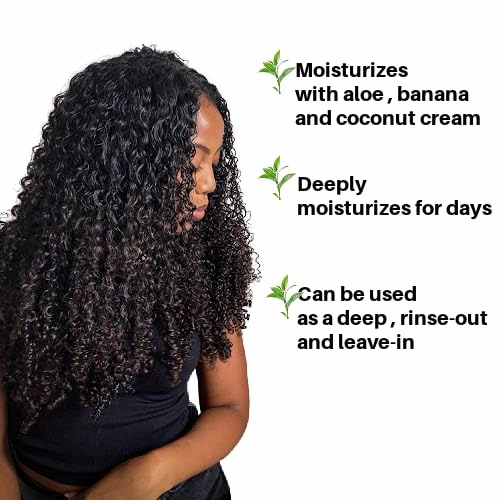 Ecoslay Banana Cream Deep Conditioner, 8oz