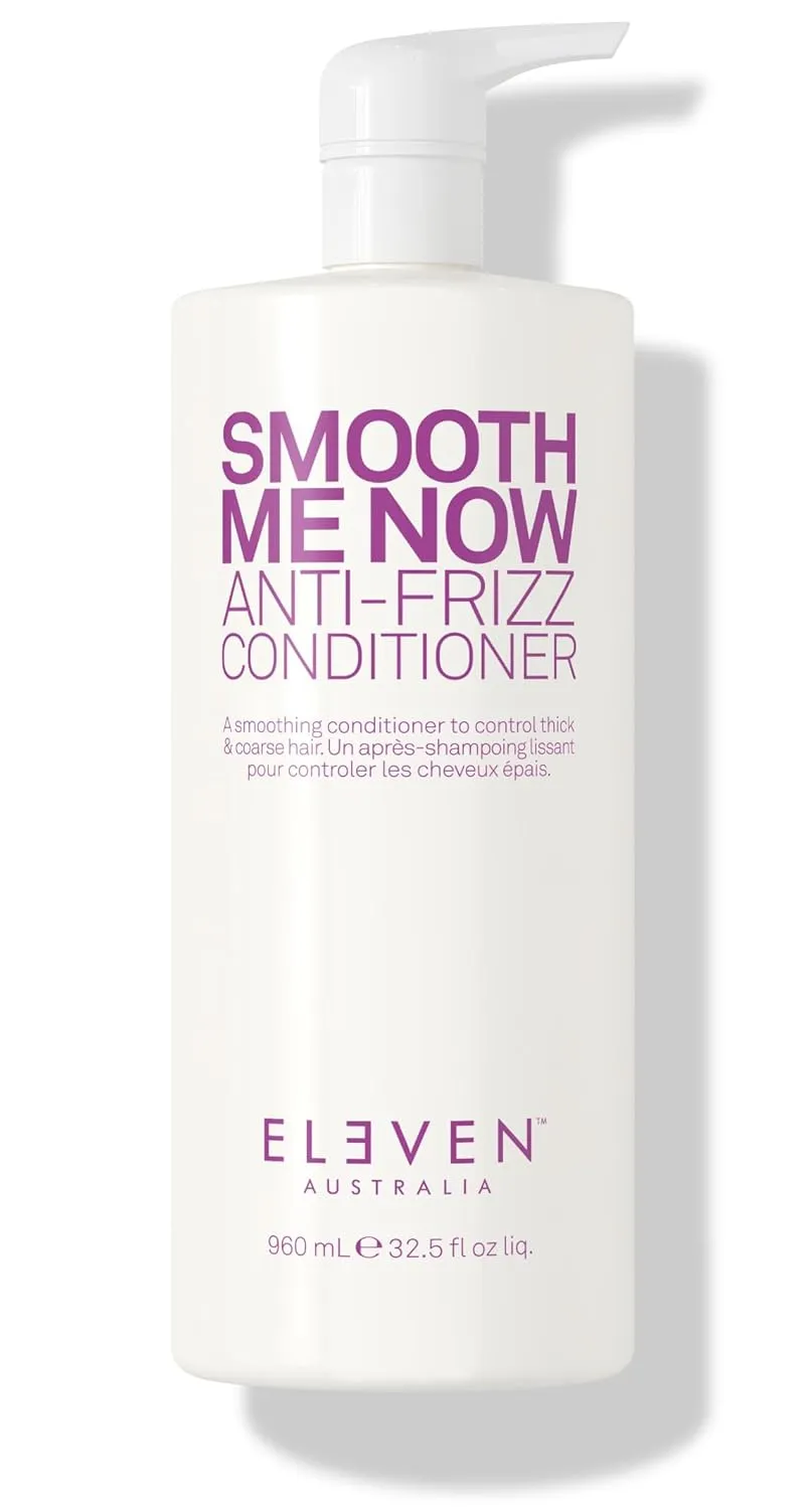 ELEVEN AUSTRALIA Smooth Me Now Anti-Frizz Conditioner - Hydrating Formula for Dry, Frizzy Hair, Reduces Flyaways, Enhances Smoothness, Sulfate & Paraben Free
