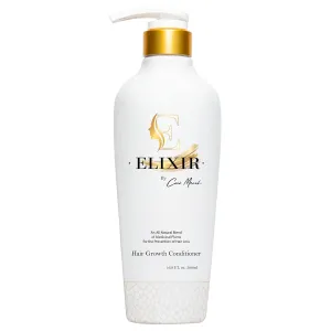 Elixir by Coco March Hair Growth Plant Based Conditioner - Natural Formula, No Harmful Chemicals, No Parabens for Strengthening Hair & Increased Volume - 16.9 fl oz 500 ml