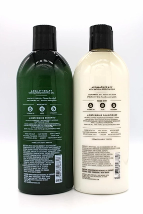 Eucalyptus & Spearmint, Moisturizing Shampoo & Conditioner Set, Bath and Body, 16 fl oz each