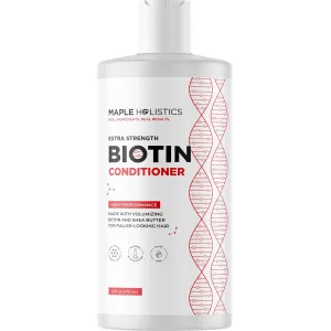 Extra Strength Biotin Conditioner for Hair Growth - Sulfate Free Conditioner with Moisturizing and Nourishing Shea Butter Jojoba Oil and Plant Proteins for Dry Damaged Fine Weak & Dull Hair (16 Fl Oz)