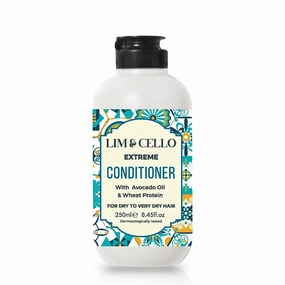 Extreme Conditioner with Avocado Oil & Wheat Protein, Rich in Fatty Acids and Proteins, Ultra Moisturising Formula for Shiny and Silky Smooth Hair, 250ml