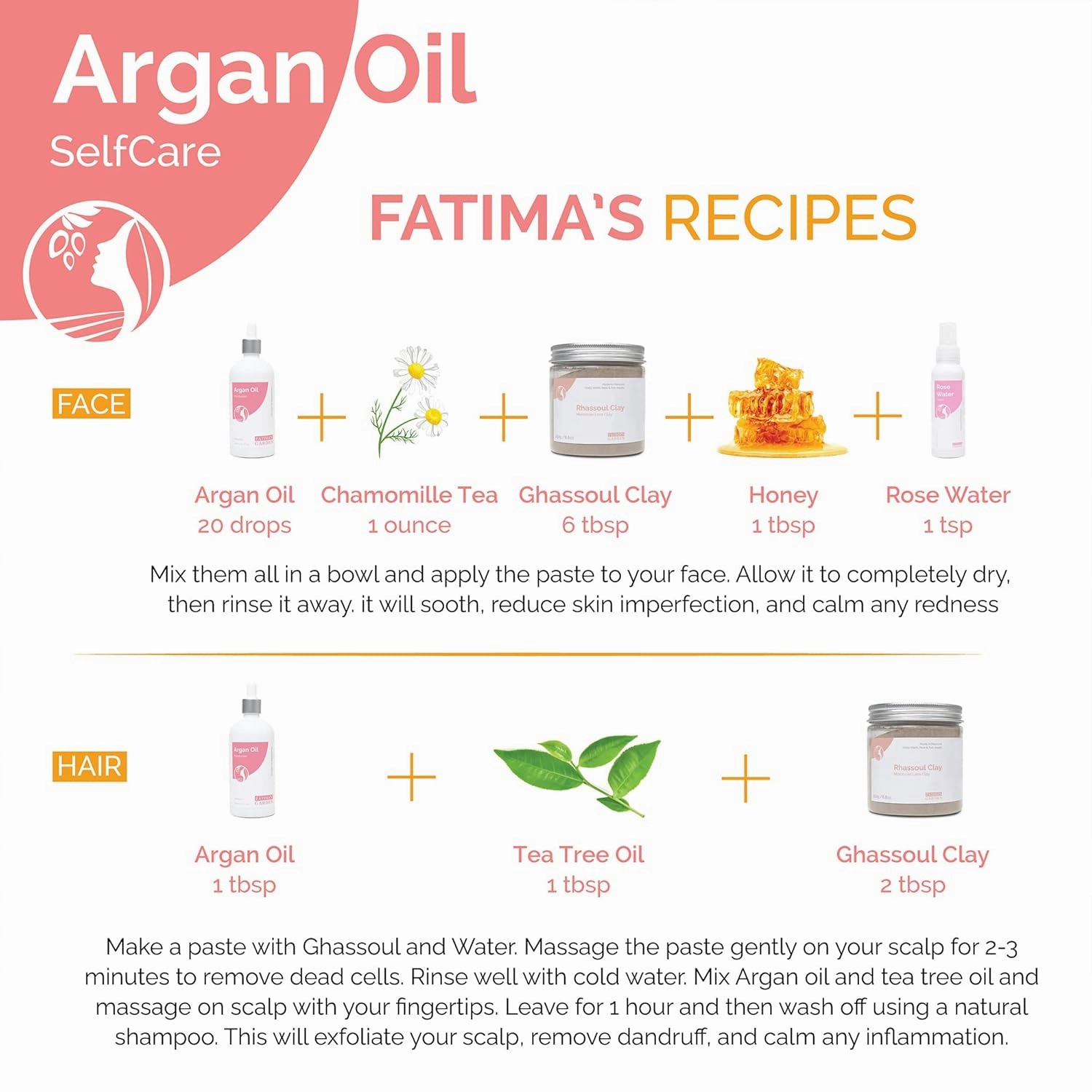 Fatima's Garden Argan & Lavender Oil - Soothing Moisturizer, 100ml