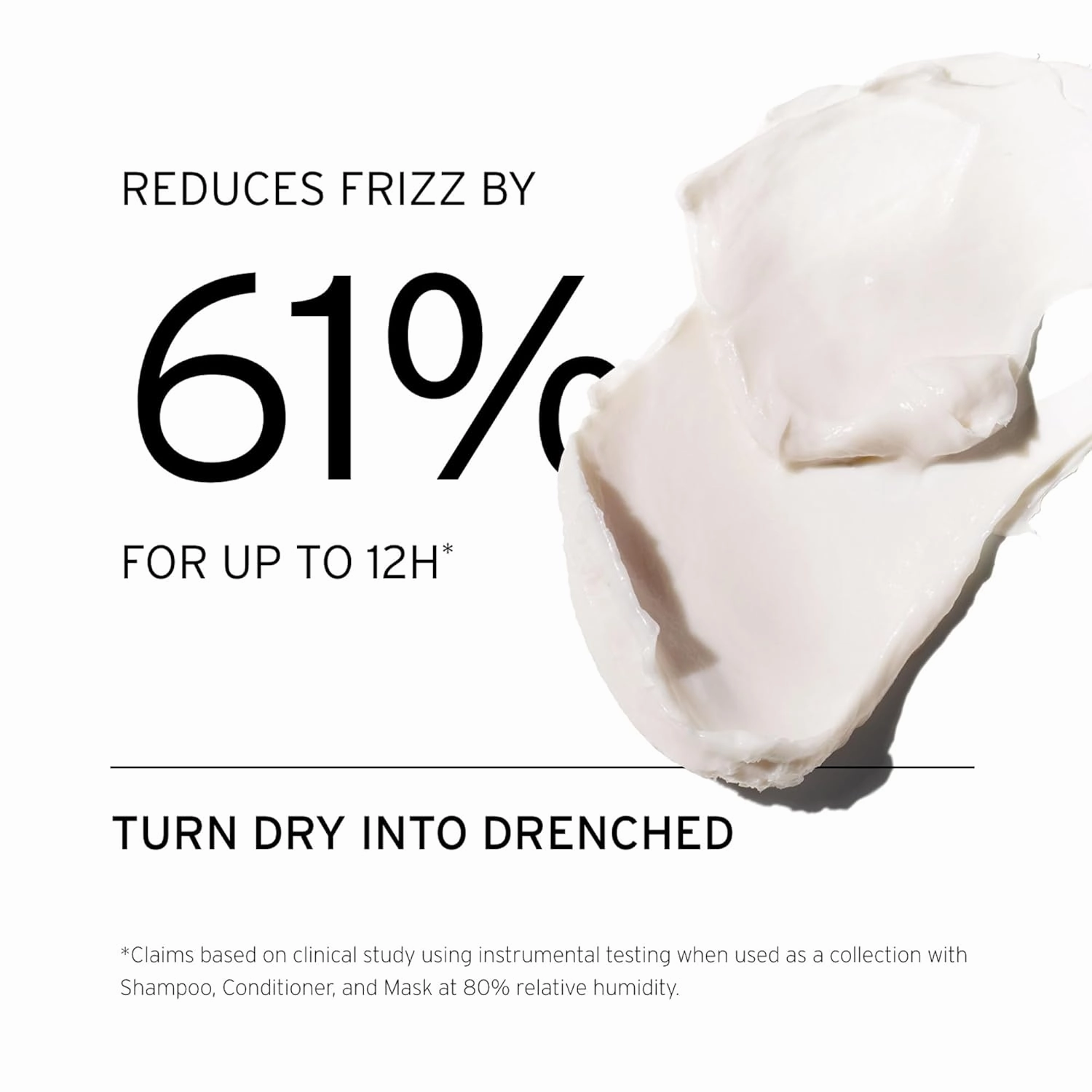 Fekkai Shea Butter Conditioner - 1 Liter - Moisturizes & Hydrates - Reduces Frizz by 61% Up to 12H - Free of Sulfates, Parabens, Phthalates - Vegan, Cruelty-Free