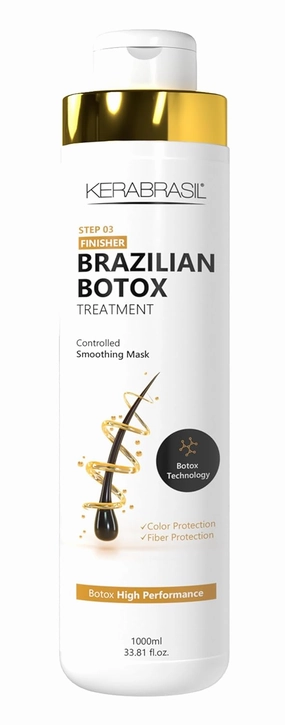 Finisher Brazilian Botox Conditioner Step 03 – 1L | Deep Repair with Brazilian Keratin | Smooth, Frizz-Controlled & Nourished Hair | For All Hair Types