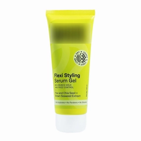 Fl.exi Sty.ling Ser.um Gel - Medium Hold & 94% Users Reported Frizz Reduction | Non-Crunchy, Non-Sticky | For Frizzy, Dry, Wavy, Curly Hair | Sulphate, Paraben & Silicone Free | 120 m