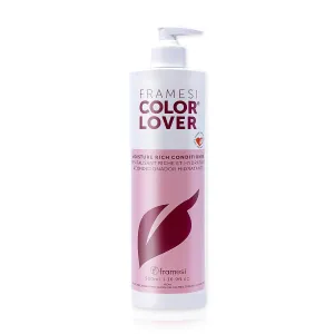 Framesi Color Lover Moisture Rich Conditioner, Sulfate Free Conditioner with Coconut Oil and Quinoa, Color Treated Hair