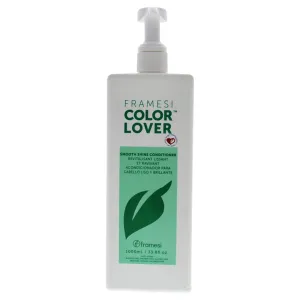 Framesi Color Lover Smooth Shine Conditioner, Sulfate Free Conditioner with Coconut Oil and Quinoa, Color Treated Hair