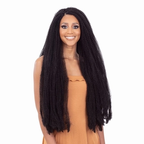 FreeTress Crochet Braids 3X Pre-Fluffed Poppin Twist 24" (1-pack, 1)