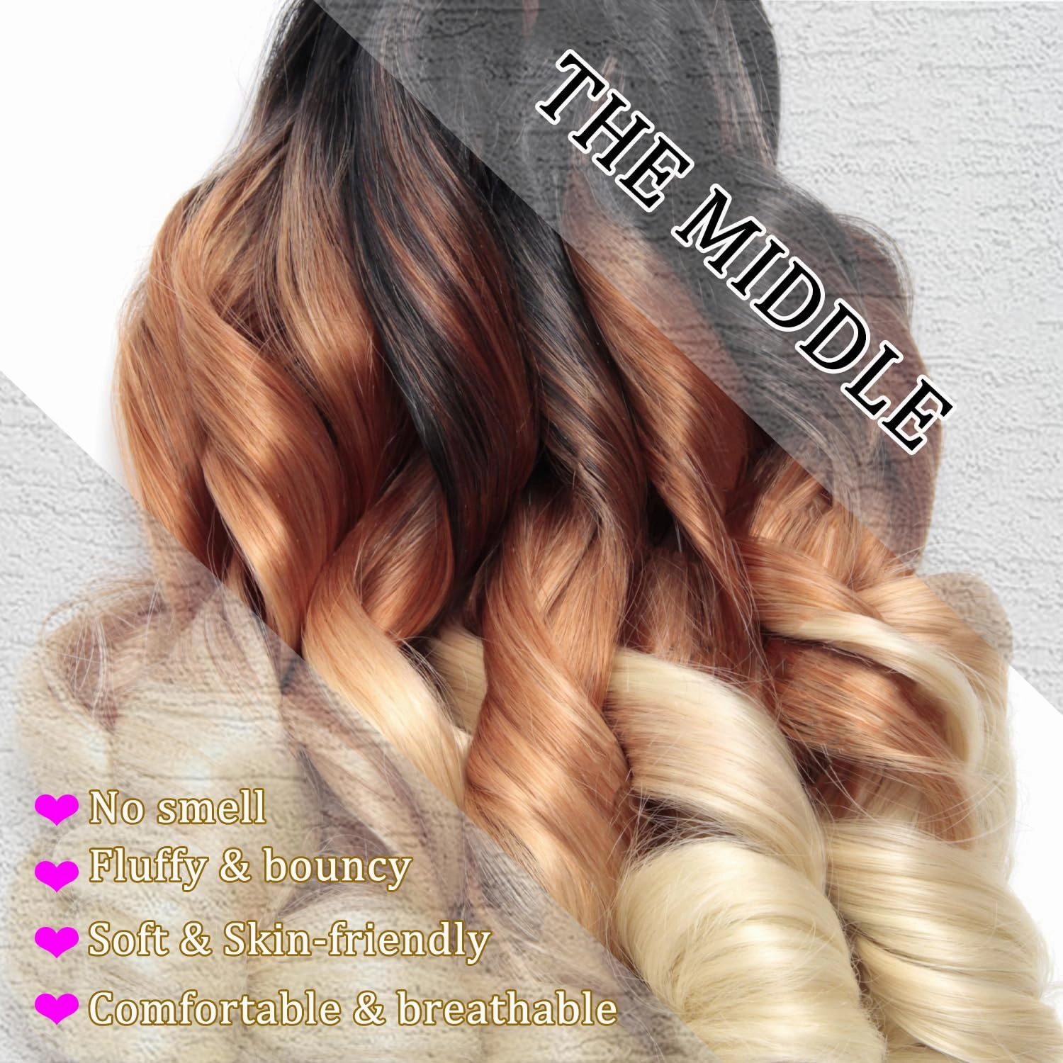 French Curl Braiding Hair 12Inch 8Packs French Curl Crochet Braids Short Curly Crochet Hair Bouncy Synthetic knotless Braiding Extensions(1B/30/613, 12inch)