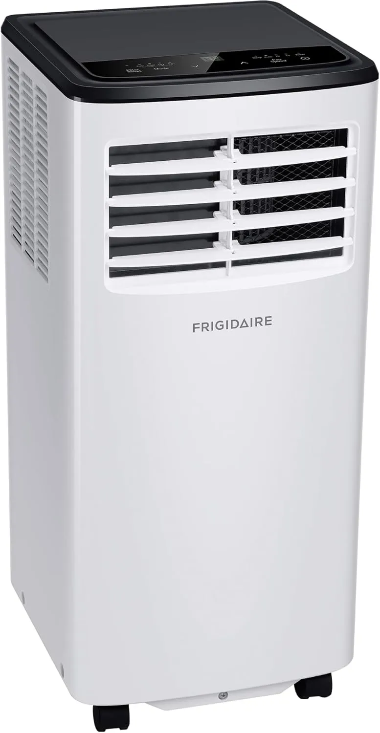Frigidaire Portable Room Air Conditioner 8,000 BTU (ASHRAE) / 5,500 BTU (DOE), Cools Up to 350 Sq. Ft., Quiet Operation, Dehumidifying Dry Mode, White