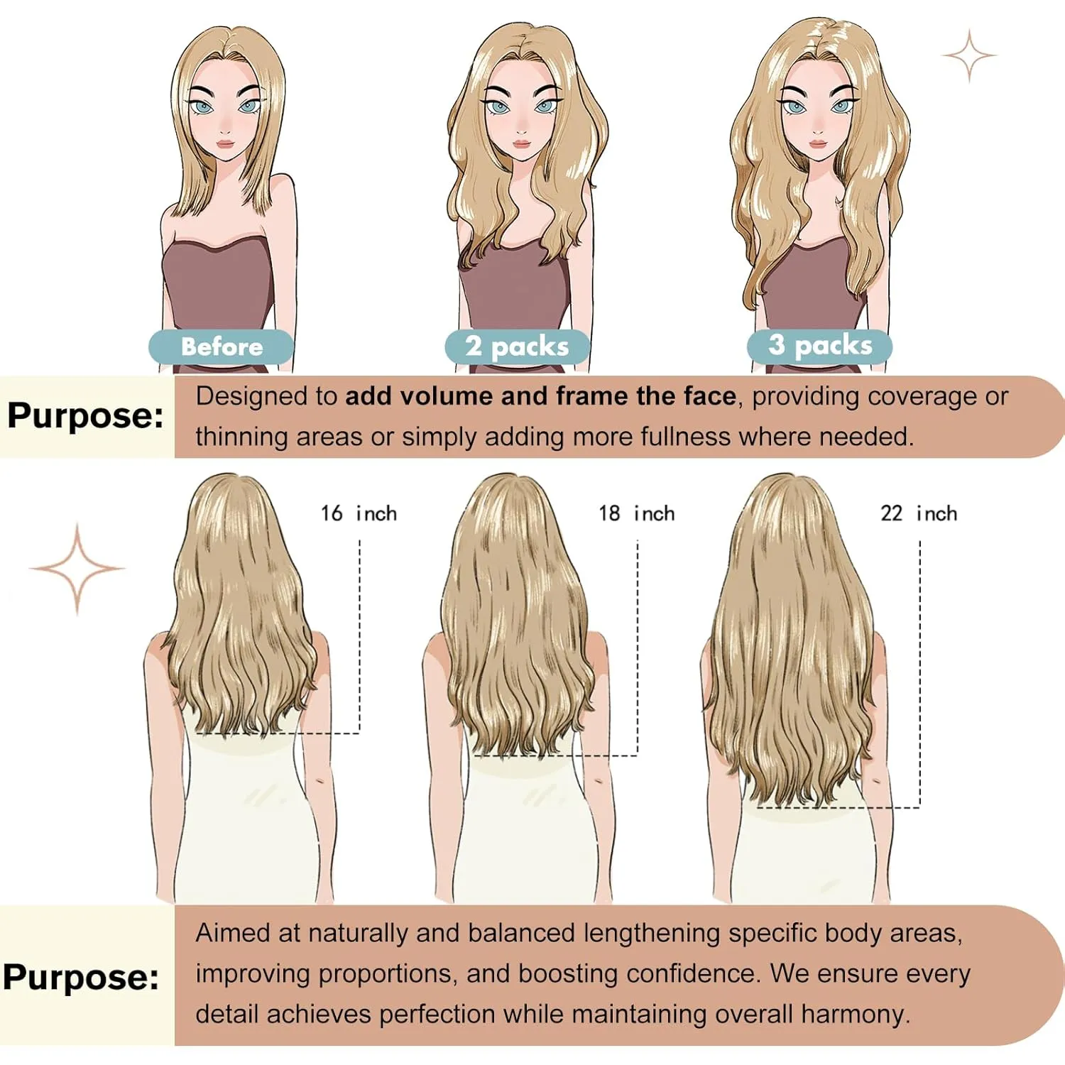 Full Shine Genius Weft Hair Extensions Real Human Hair Hand Tied Hair Extensions Remy Hair Color Medium Brown To Honey Blonde Highlight Medium Brown Human Hair Weft Sew In Hair Extensions 60G 20 Inch